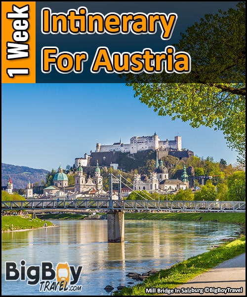 Suggested Itineraries for Austria - Best In 1 Week (7-10 days)