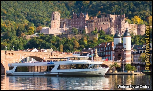 Free Old Town Heidelberg Walking Tour Map Germany - Neckar River Boat Cruises Solar Boat