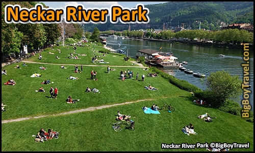 Free Old Town Heidelberg Walking Tour Map Germany - Neckar River Park