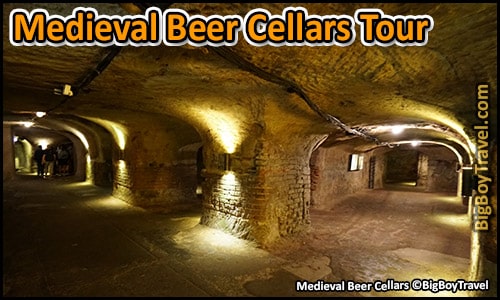 Free Old Town Nuremberg Walking Tour Map - Medieval Beer Cellars Tour Rock Cut Bunkers