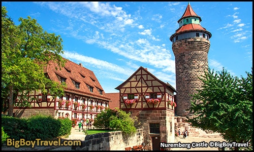 Free Old Town Nuremberg Walking Tour Map - Nuremberg Imperial Castle tour