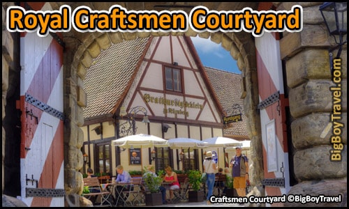 Free Old Town Nuremberg Walking Tour Map - Royal Craftsmen Courtyard Handwerkerhof