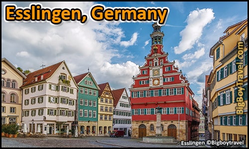 top ten day trips from munich germany best side trips - Esslingen medieval wine town