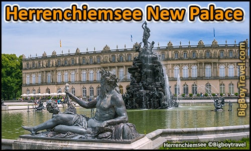 top ten day trips from munich germany best side trips - Herrenchiemsee New Palace inside hall of mirrors mad king ludwig