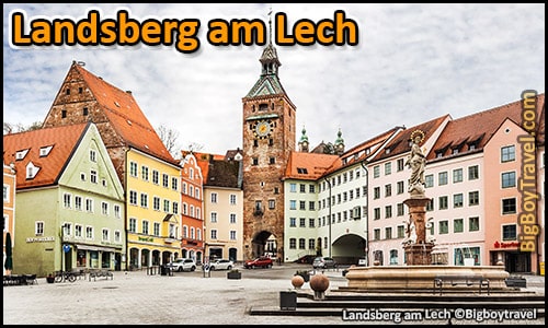 top ten day trips from munich germany best side trips - Landsberg am Lech Main Square