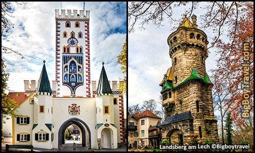 top ten day trips from munich germany best side trips - Landsberg am Lech mothers tower witch rapunzel