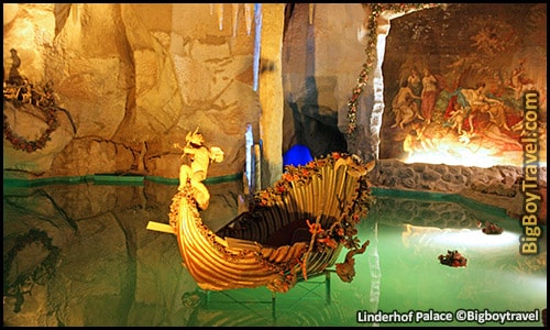 top ten day trips from munich germany best side trips - Linderhof Palace king ludwig inside grotto
