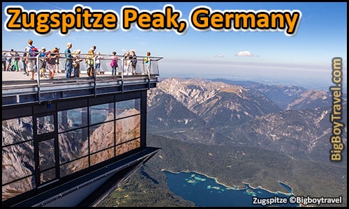 top ten day trips from munich germany best side trips - Zugspitze tallest mountain in germany alps