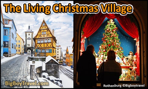 Advent Christmas Market In Rothenburg Germany Reiterlesmarkt visiting tips - Living Christmas Town Village