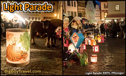 Advent Christmas Market In Rothenburg Germany Reiterlesmarkt visiting tips - lantern light parade