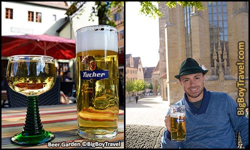 Top Ten Things To Do In Rothenburg Germany - imperial kitchen master beer garden patio
