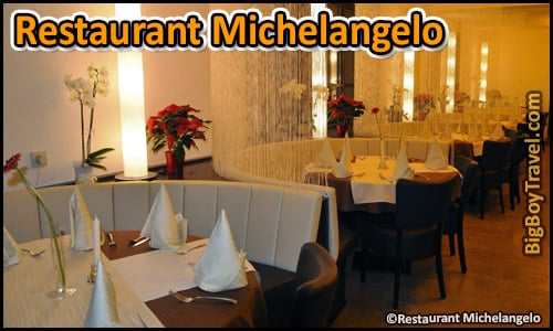 top ten best restaurants In Rothenburg germany - Restaurant Michelangelo