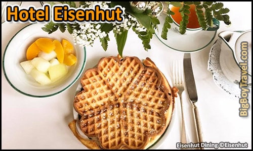 top ten best restaurants In Rothenburg germany - hotel eisenhut best breakfast