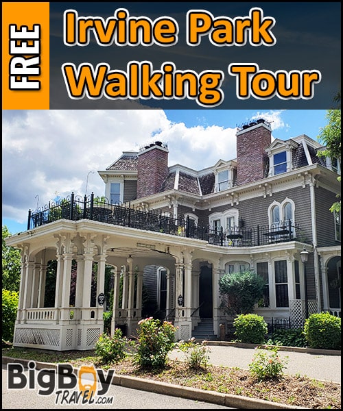 Irvine Park Walking Tour Map - Saint Paul Mansions