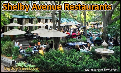 Free Summit Avenue Walking Tour Map - Saint Paul Shelby Ave WA Frost Restaurant Patio