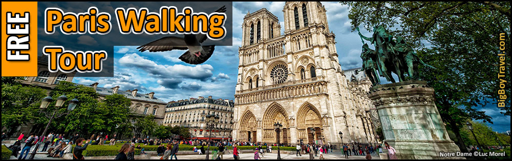 Free Paris Walking Tour Map - Latin Quarter & Notre Dame