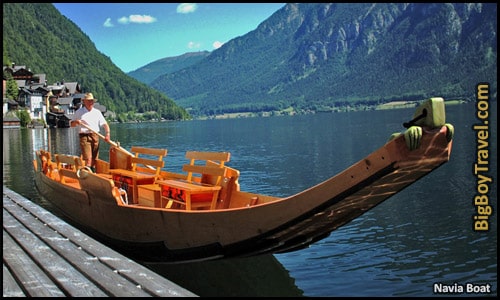 Hallstatt salt mine tour Guide - Navia Wooden Boat Rides Rental